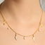 CLARA 925 Sterling Silver Leaf Charm Necklace Chain
