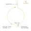 CLARA 925 Sterling Silver Minimal Charm Necklace Chain