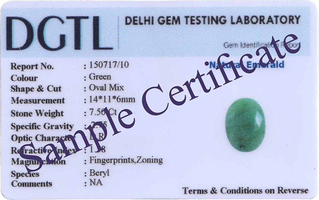 Ceylon Gems Natural Yellow Sapphire Pukhraj 5.25 to 5.5 RATTI Certified Energized Loose Gemstone