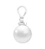 Clara 92.5 Sterling Silver Classic Pearl Pendant with Chain Gift for Women and Girls