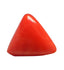 Ceylon Gems Trikona Italian Coral Moonga 10.25 to 10.5 RATTI Certified Energized Loose Gemstone