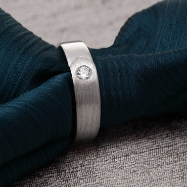 CLARA Pure 925 Sterling Silver Belt Adjustable Ring Gift for Women and Girls | Partial Matte Finish