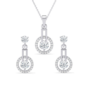 Silver Dulce Jewellery Set