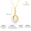 Silver Esin Real Pearl Pendant Chain