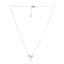 Silver Bow Knot Pendant Chain