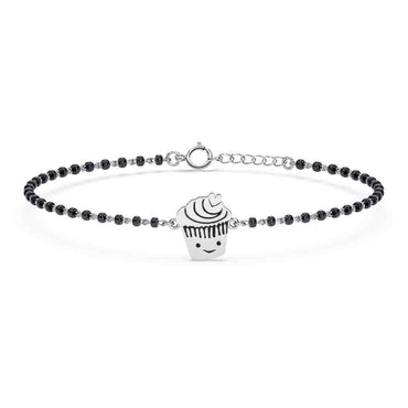 Silver Baby Nazariya Kids Cupcake Bracelet
