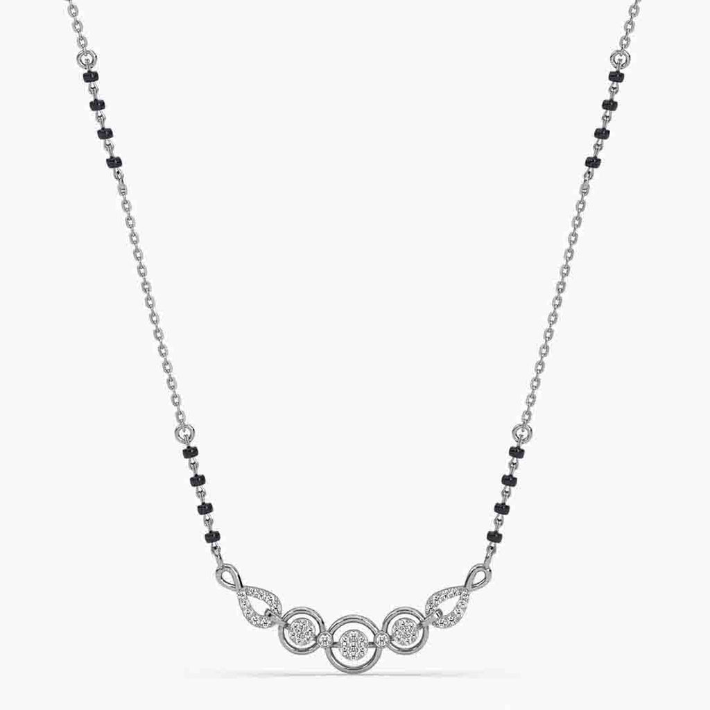 Silver Hiral Mangalsutra