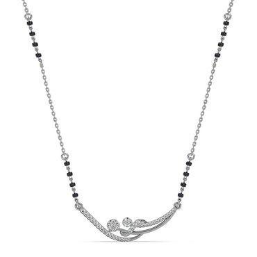 Silver Hridya Mangalsutra