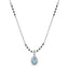 Silver Drishti Teardrop shaped Mangalsutra