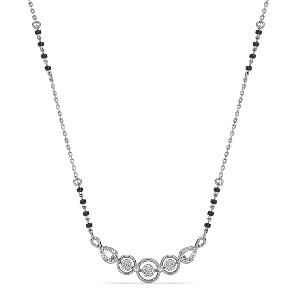 Silver Hiral Mangalsutra