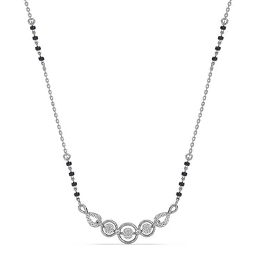 Silver Hiral Mangalsutra