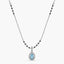 Silver Drishti Teardrop shaped Mangalsutra