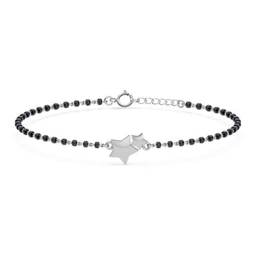 Silver Baby Nazariya Kids Star Bracelet