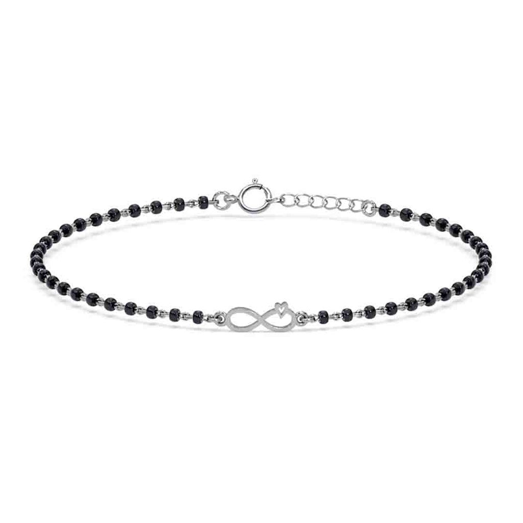 Silver Baby Nazariya Kids Infinity Bracelet