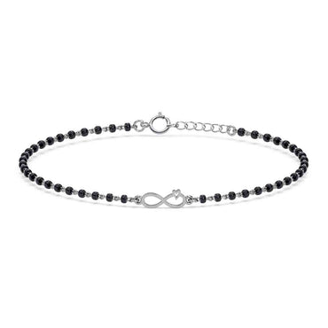 Silver Baby Nazariya Kids Infinity Bracelet