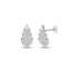 Silver Petali Earrings