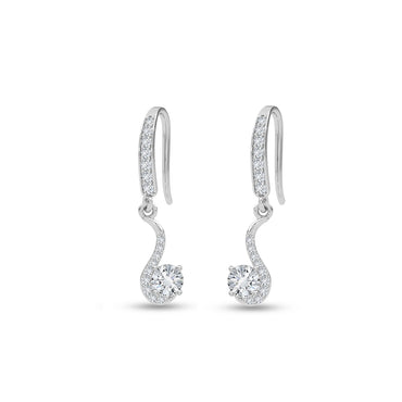 Silver Orsola Drop Earrings