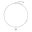 Silver Evil Eye Anklet Payal (Single)