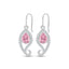 Silver Ciandra Drop Earrings