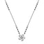 Silver Flower Mangalsutra