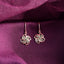 CLARA 925 Sterling Silver Hermosa Earrings Rose Gold Plated, Swiss Zirconia Gift for Women & Girls