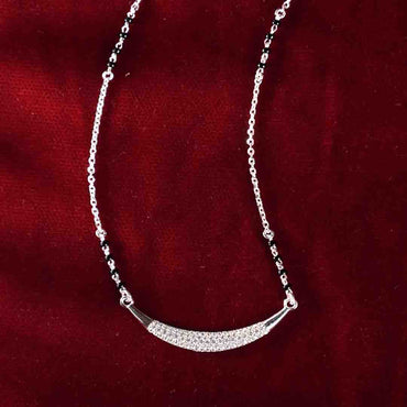 Silver Inaya Mangalsutra