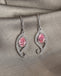 Silver Ciandra Drop Earrings