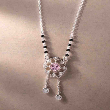 Silver Dhriti Mangalsutra