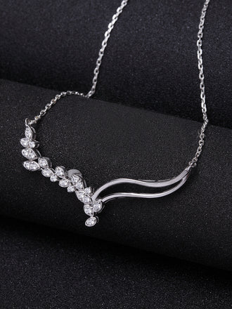 Silver Freya Pendant Chain Necklace