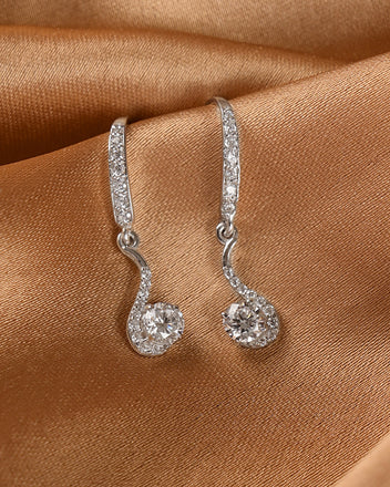 Silver Orsola Drop Earrings
