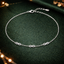 Silver Iyla Infinity Anklet Payal (Single)