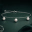 Silver Bianca Pearl Bracelet