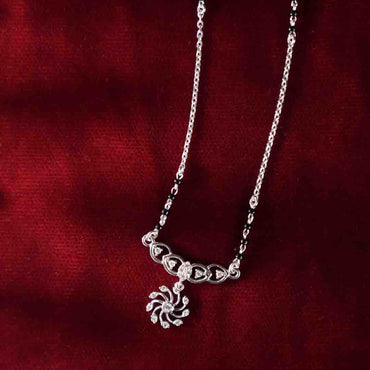 Silver Pranavi Mangalsutra
