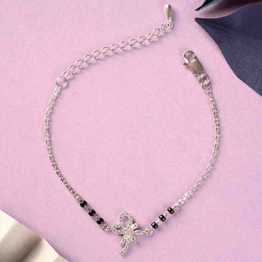 Silver Irya Mangalsutra Bracelet