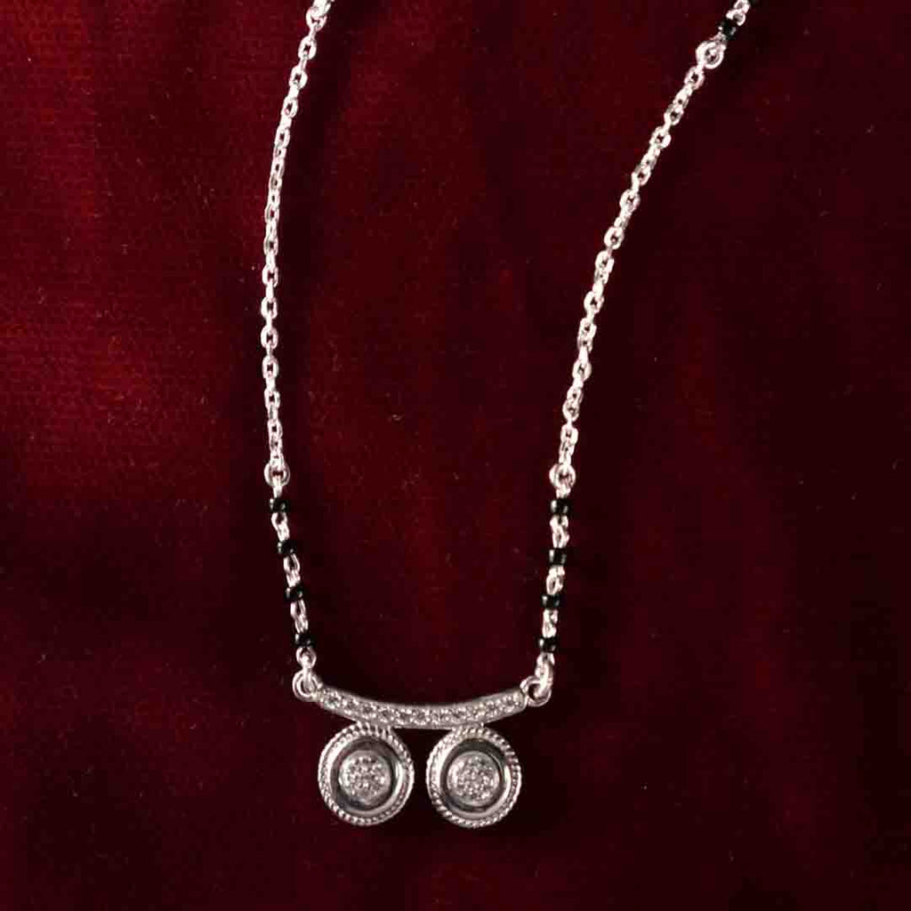 Silver Qirat Mangalsutra