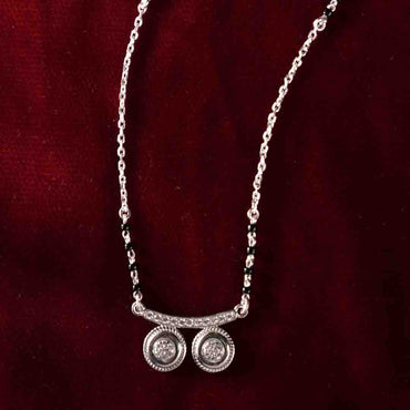 Silver Qirat Mangalsutra