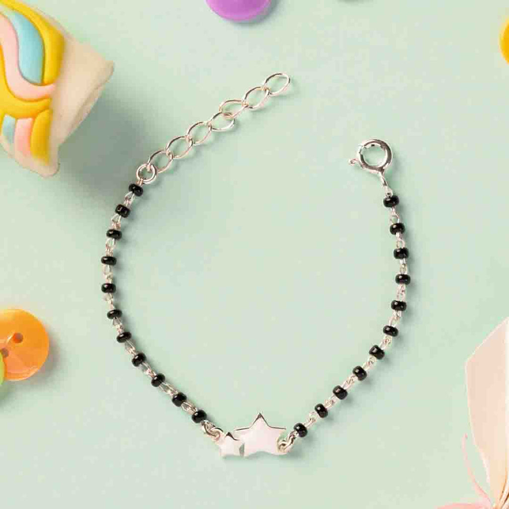 Silver Baby Nazariya Kids Star Bracelet