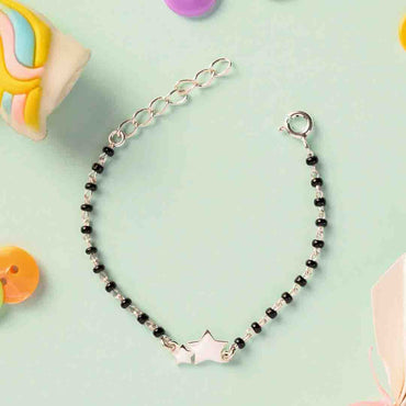 Silver Baby Nazariya Kids Star Bracelet