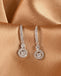 Silver Fina Drop Earrings