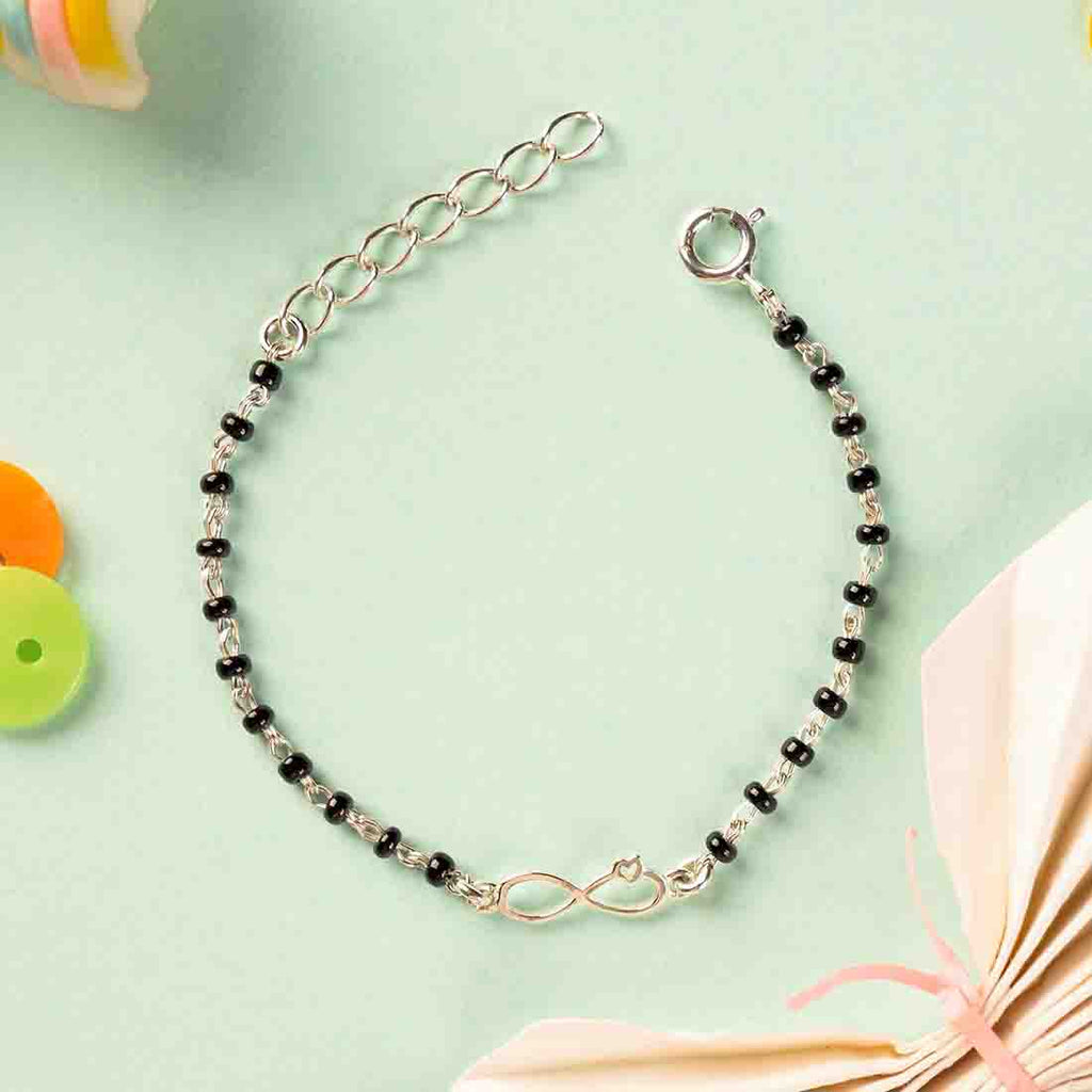 Silver Baby Nazariya Kids Infinity Bracelet