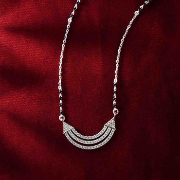 Silver Urja Mangalsutra