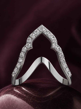 Silver Cortina Vanki Ring