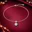 Silver Evil Eye Anklet Payal (Single)