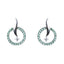 CLARA 925 Sterling Silver Verde Earrings 