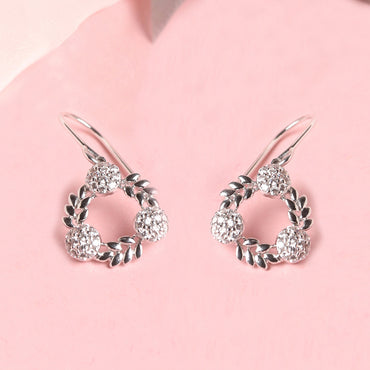 CLARA 925 Sterling Silver Alma Earrings 