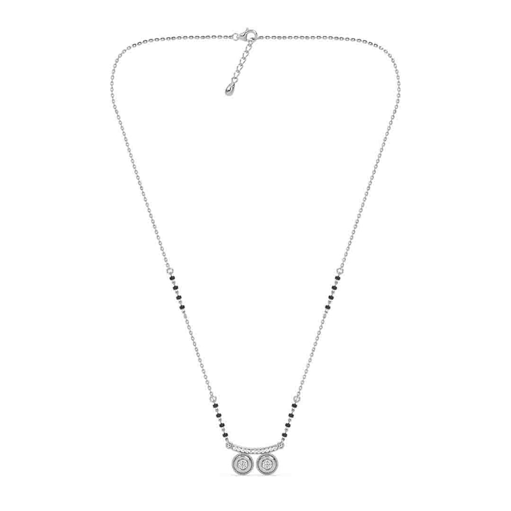 Silver Qirat Mangalsutra