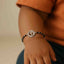 Silver Baby Nazariya Kids Om Bracelet