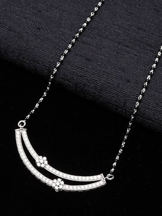 Silver Ava Mangalsutra