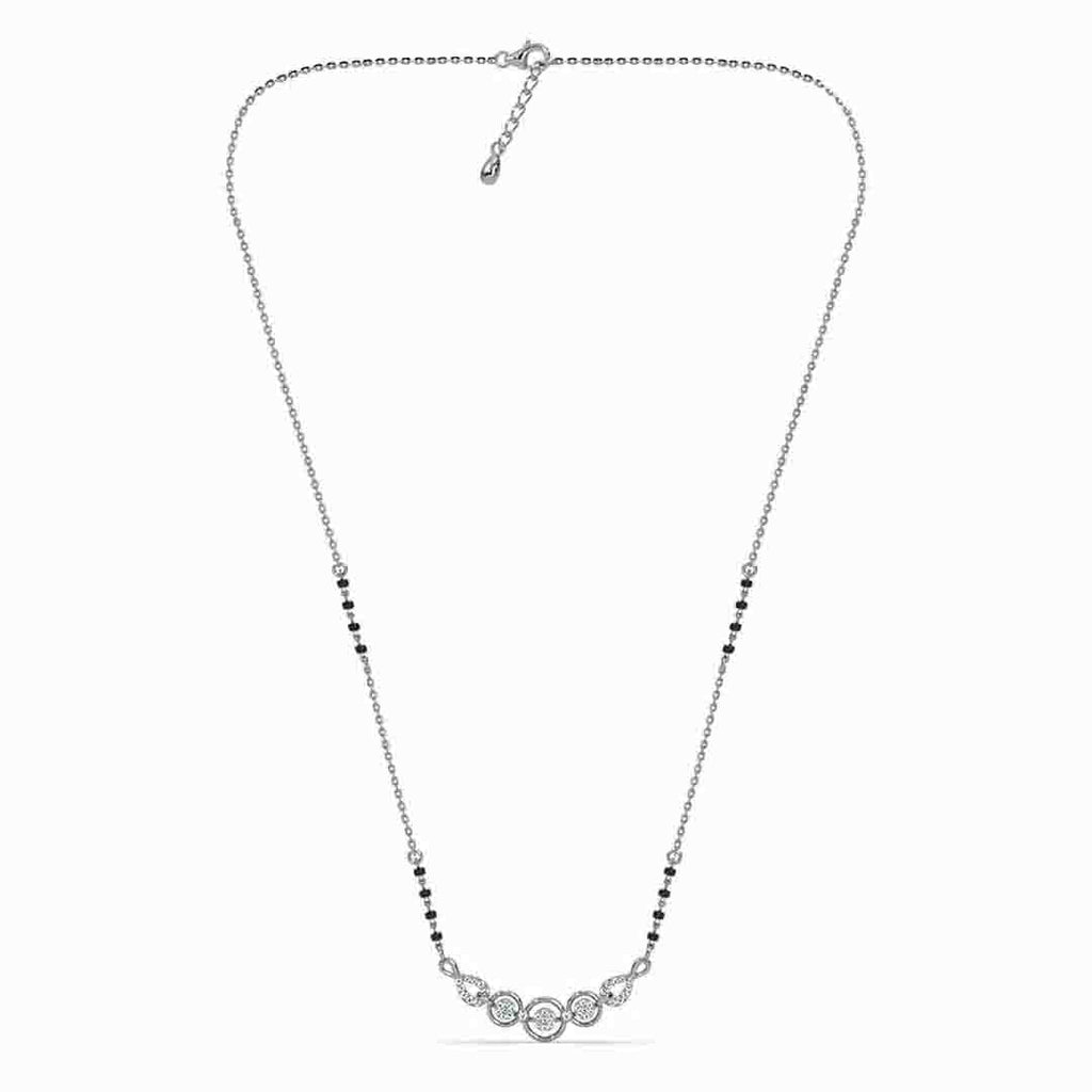 Silver Hiral Mangalsutra