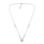 Silver Flower Mangalsutra